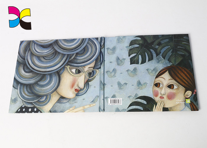 Glossy Laminated Hardcover Book Printing With Sewing Binding Earth Friendly