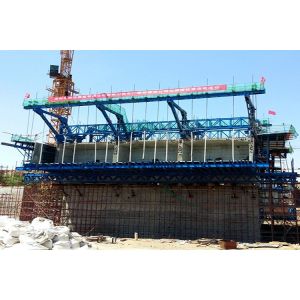 Light Weight Safety Bridge Formwork Systems Stable Structure Moved Easily