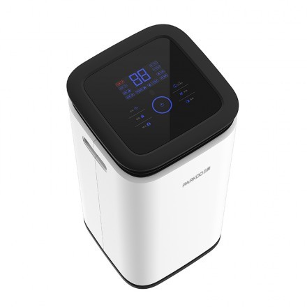 16L Hidden Screen LED Home Dehumidifier 2.2L Tank Tower 360° Wind Outlets Smart Humidity Touch Control