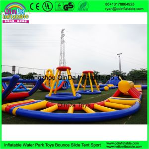 New Giant Inflatable Water Park Games With TUV Certificate / Inflatable Wipeout