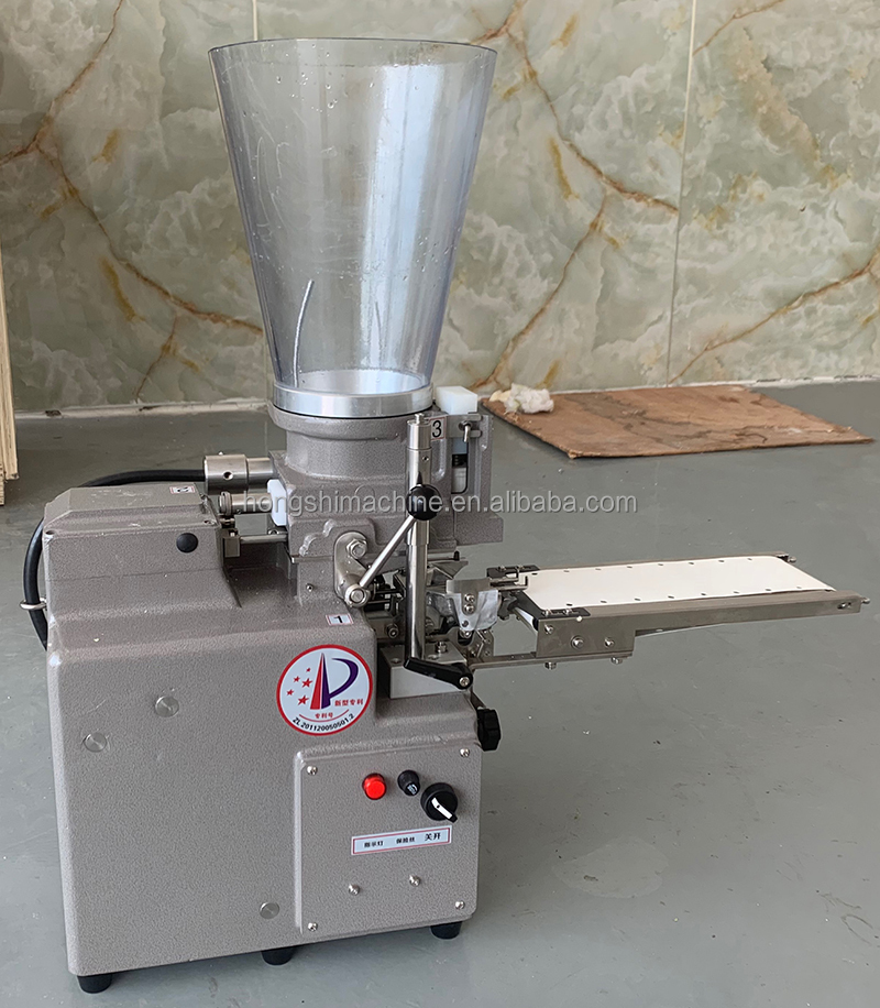Factory Price Semi Automatic Japanese technical dumpling gyoza making machine