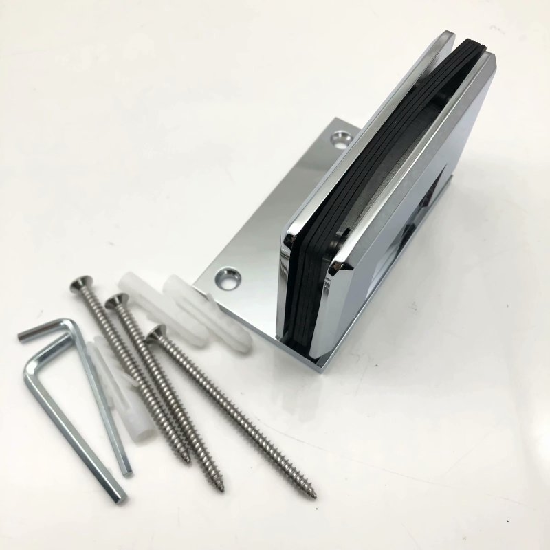 American Market 304 Stainless Steel Matt Black Frameless Pivot Glass Shower Doors Hinge