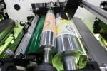 High Speed Automatic 4 6 8 Color Flexo Roll To Roll Sticker Lable Printing