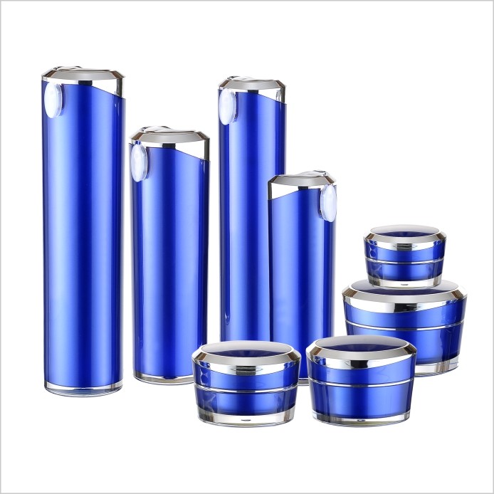 Hot sale Skin Care Cosmetics Packaging40ml 60ml 80ml 120ml Acrylic Body Cream Lotion pump Bottles