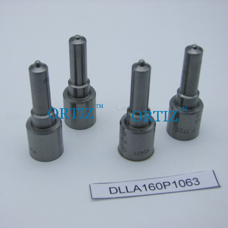 DLLA160P1063 BOSCH Injector Nozzle Pump Type Black Color Six Months Warranty