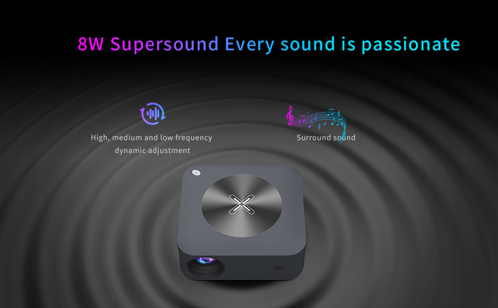 Full Hd Cinema 1080p Movie Android 9 Smart Led Lcd 4k Projector 400 ANSI Lumens
