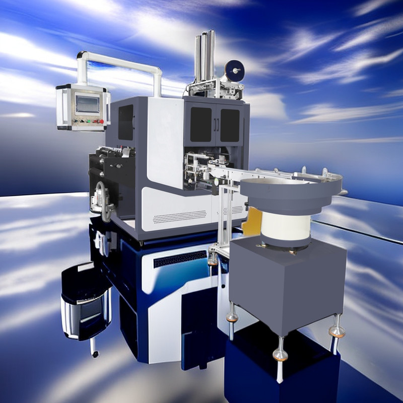 Turret Label Winding Machine Two 2 Air Shafts 4 Four Spindles High Efficiently Online Offline