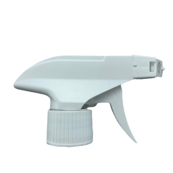 Quality Polypropylene 28mm Plastic Trigger Sprayer Cap With Negotiation Tube for sale