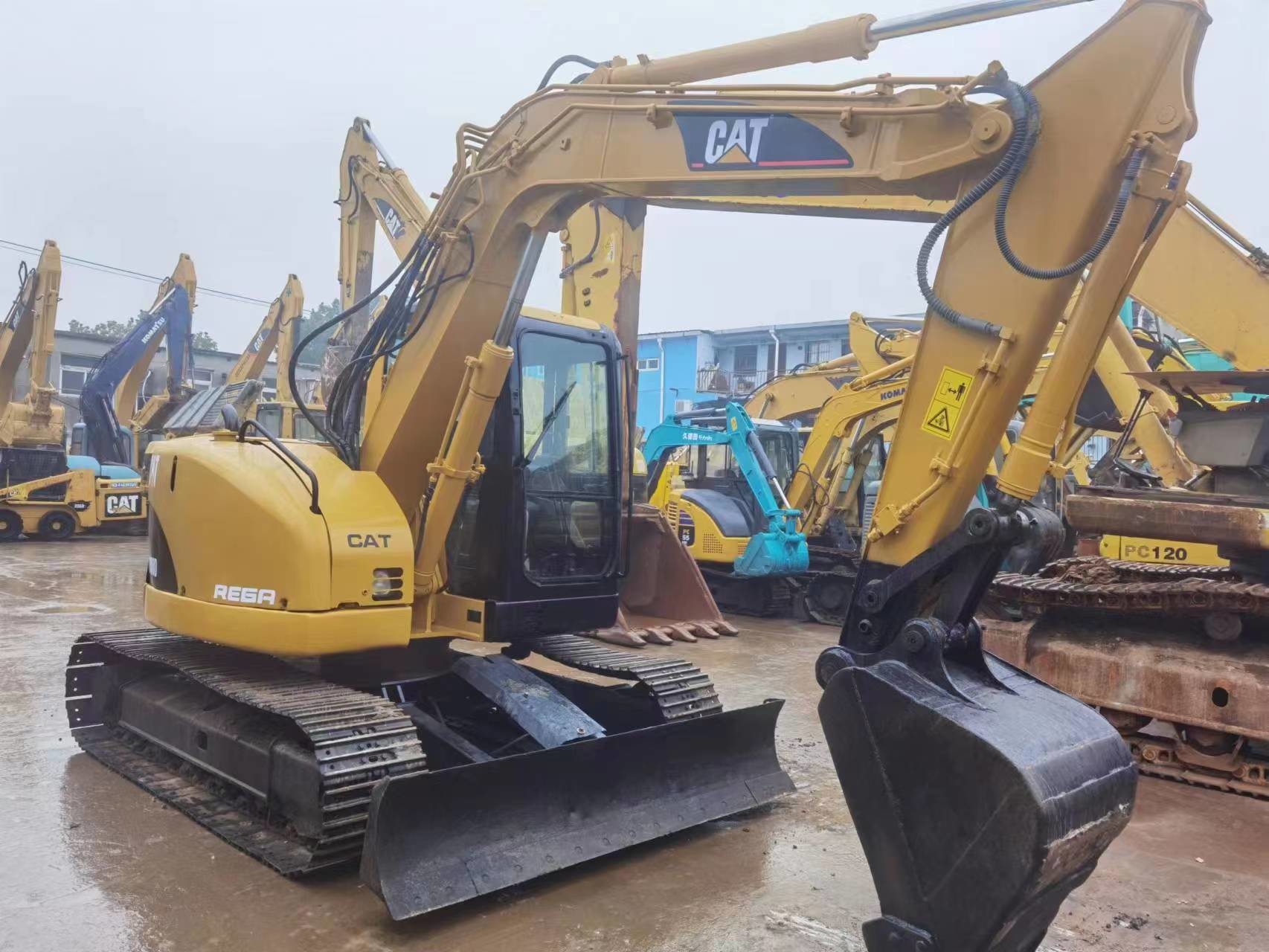 Used Caterpillar Cat 308D Excavator Crawler Type 8t