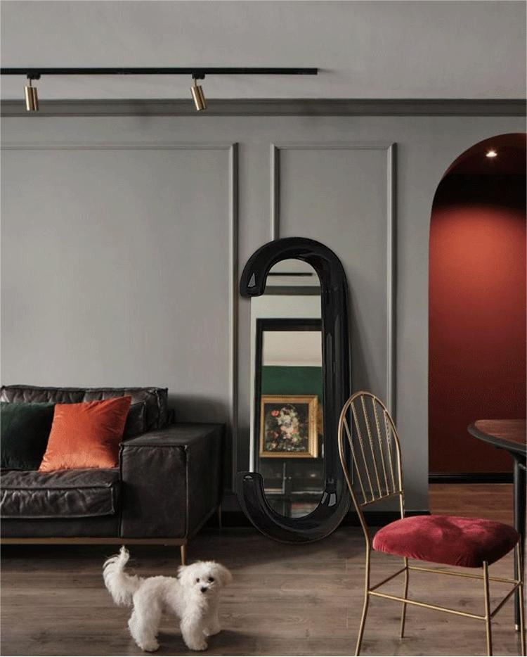 OEM Makeup Hanging Freestanding Full Length Mirror 80x180cm