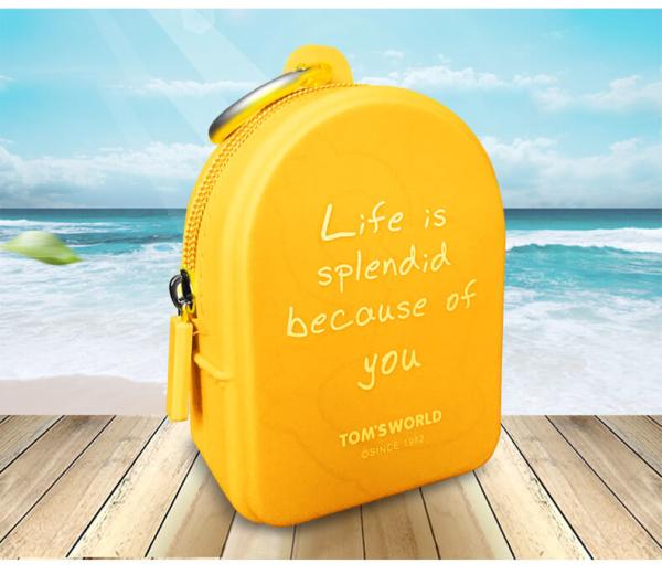 Outdoor Portable Large Capacity Silicone Makeup Bag Waterproof Silicone Storage