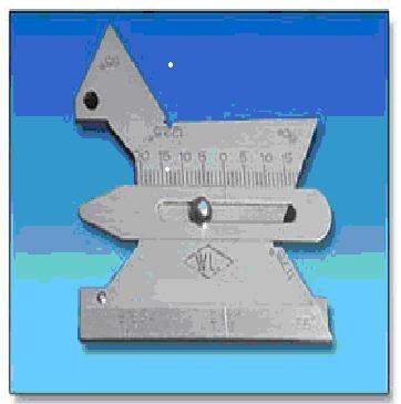Welding Gage, Stainless Steel Weld Gauge HJC30 HJC40 HJC 60, Ultrasonic Flaw