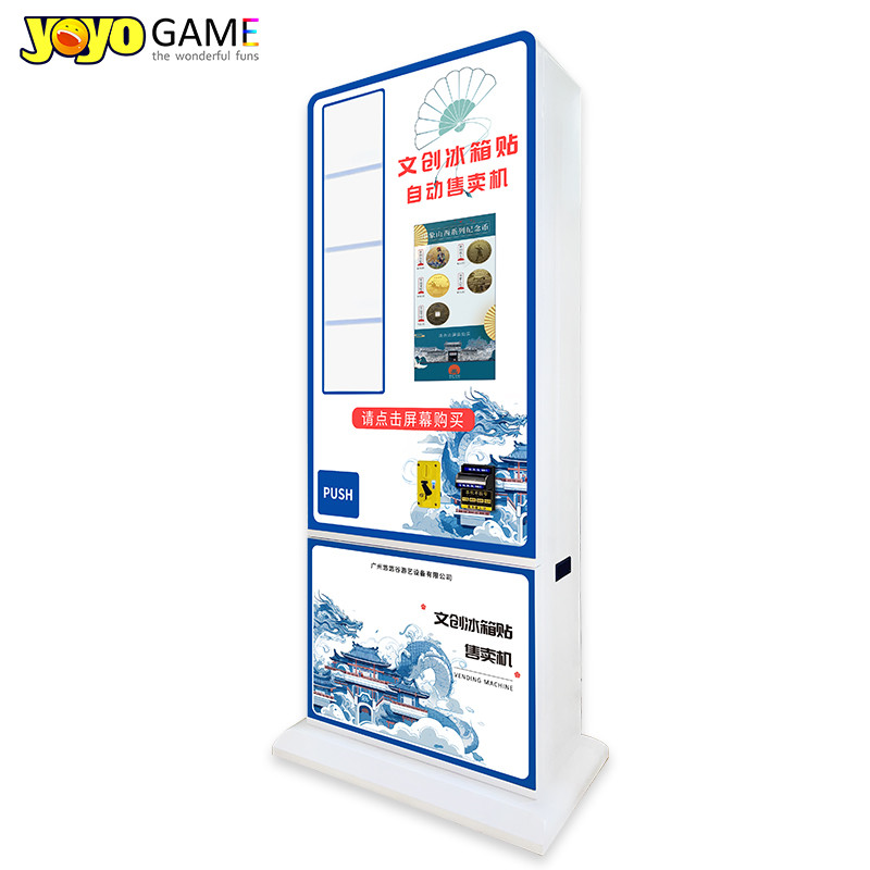 Smart medal vending machine selling tourism gold and silver coins theme park equipment