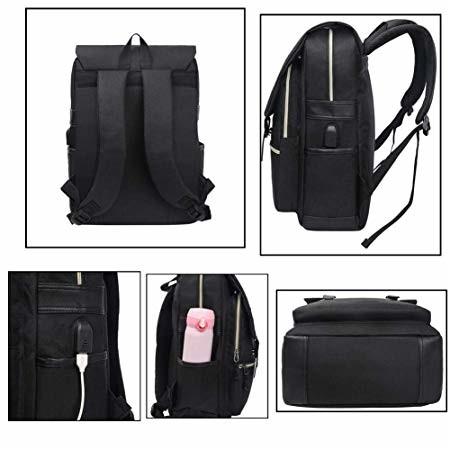 High End Ladies School Bag , Stylish Waterproof Computer Backpack Daily Use