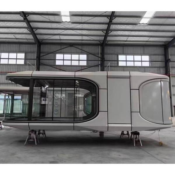 2 Bedroom Prefabricated Modular Houses Living Space Container Homes for