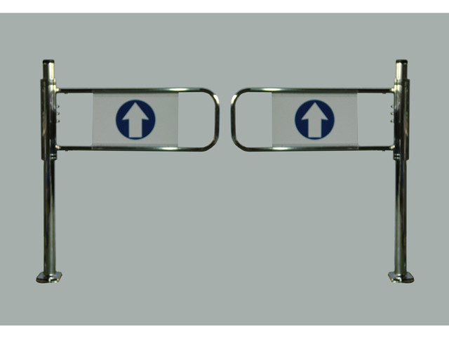 Supermarket Gate Four Arm Turnstile Tunrstile QSJCKQ Supermarket Security Access shop security gate/ security fence