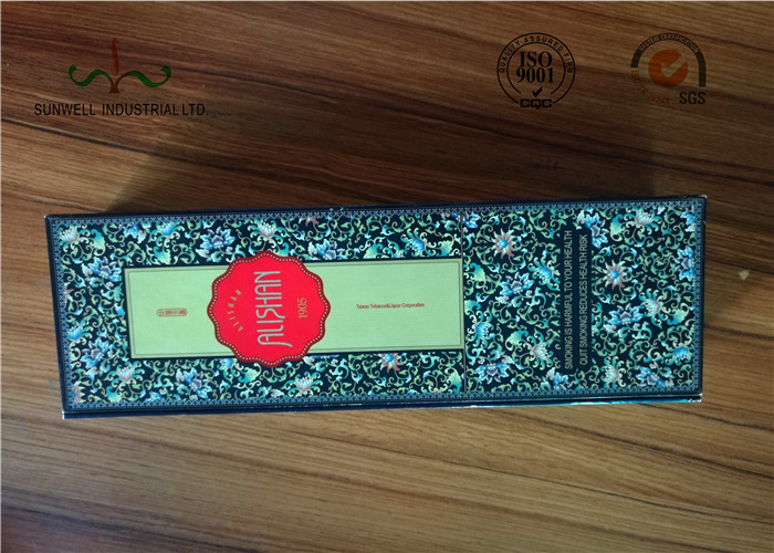 Eco-friendly CMYK Printing Handcrafted Gift Boxes for Cigarette Packaging