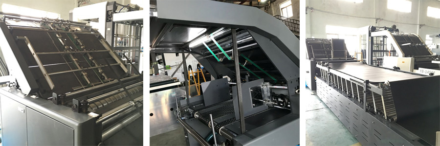 350×350mm Paper Laminating Carton Box Flute Laminator