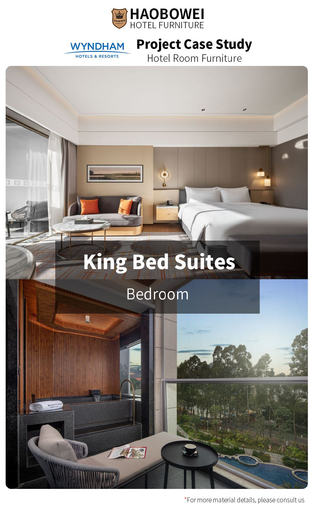 Wholesale 5 Star Resort Hotel Furniture Foshan China Luxury Style Bedroom Set
