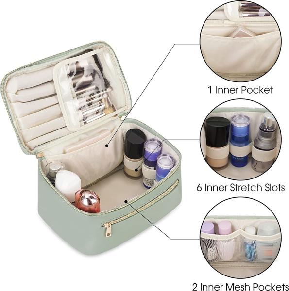 Cosmetic Pouch Waterproof Makeup Cosmetic Pouch Bag for Women Purse Mini Travel