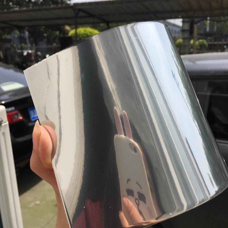 Oil Resistance Chrome Effect Powder Coating No Solvents Imitation Silver Plating