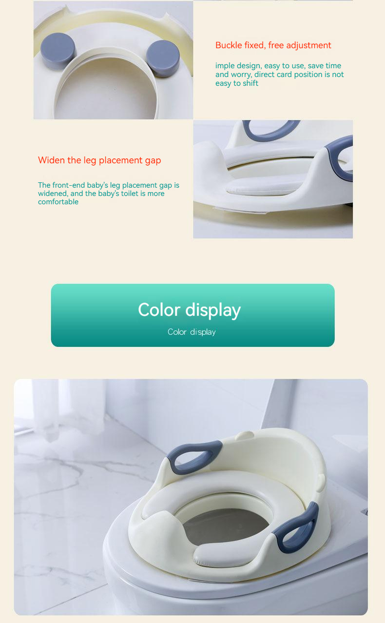 Newborn Products Baby Toilet Seat With Logo Customization Anti Splash