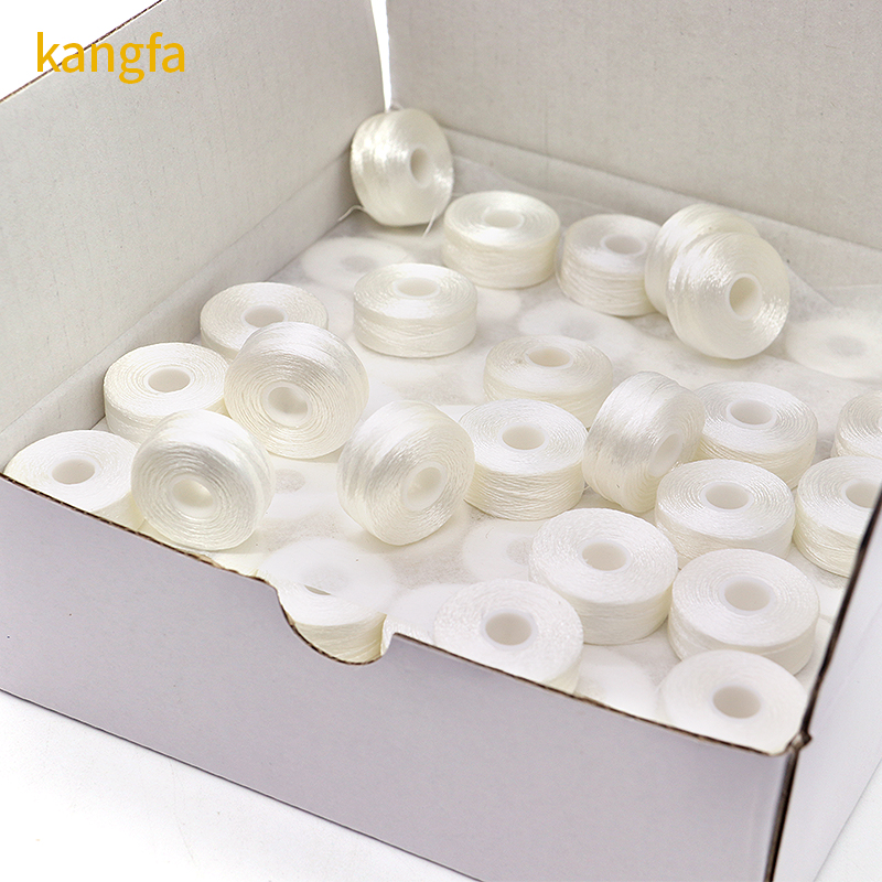 144pcs/box Sure Stitch Pre-wound Embroidery Bobbins Dyed Pattern 75D/2 Carton 144pcs/box