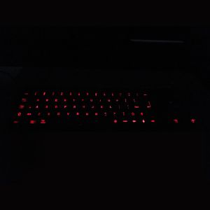 Backlit Desktop Rugged Waterproof Vandal-Proof Keyboard With Integrated Optical