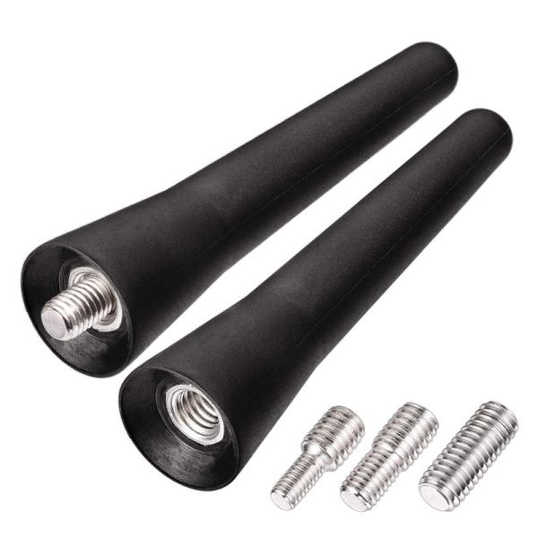 2.5 inch Rubber Car Antenna FM 87.5-108MHZ AM 520-1620mhz Universal Vehicle Roof