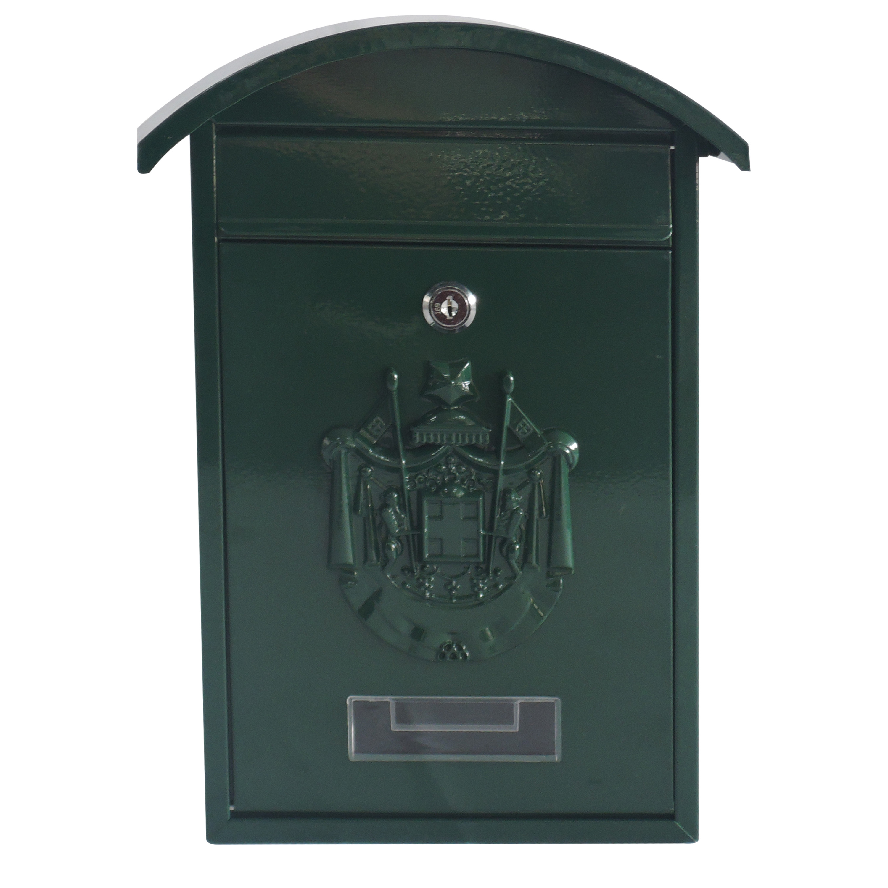 Garden Residential Steel Mailbox Wall Mounted Waterproof Letterbox