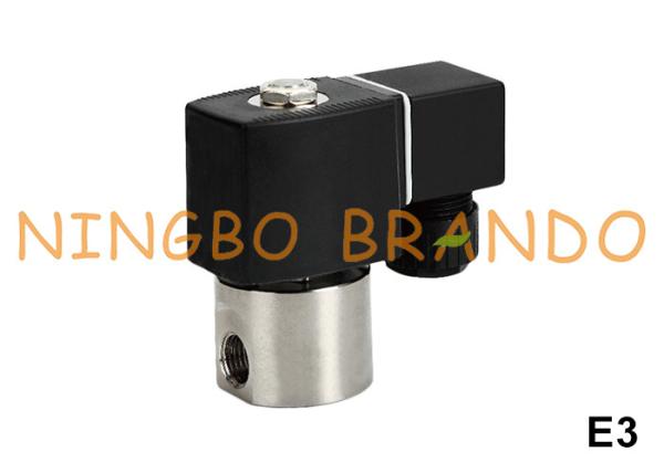 2 Way NC 304 Stainless Steel Solenoid Valve For Water Air Gas 1/8'' 1/4'' 24V