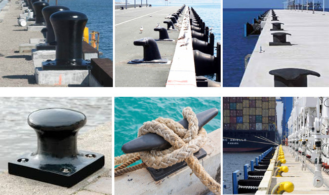 DNV Steel Bollard Mooring For Marine Industry