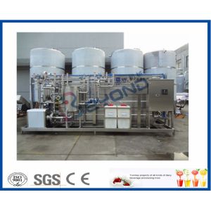 High Degree Milk / Juice Pasteurization Machine , Fruit Juice Pasteurization