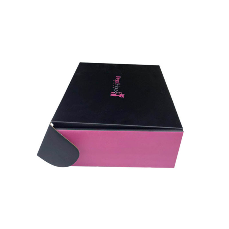 Customizable Rectangular Cosmetics Protective Corrugated Cardboard Shipping Box With Matt Lamination Print
