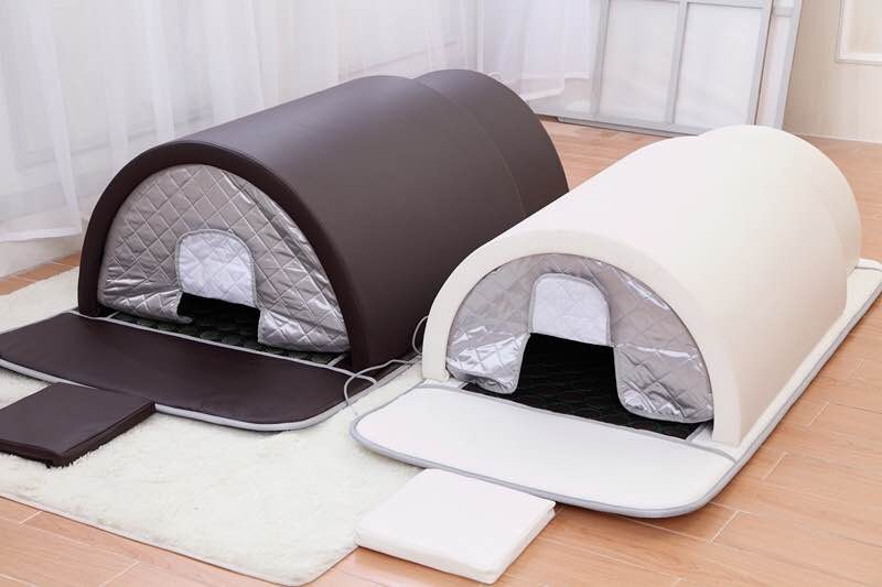 110V-240V Large Far Infrared Sauna Dome 180pcs Germanium Tourmaline Jade Stone
