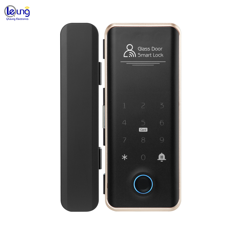 G3S Glass Door Smart Lock TTlock App Key Password Card Fingerprint Digital Lock