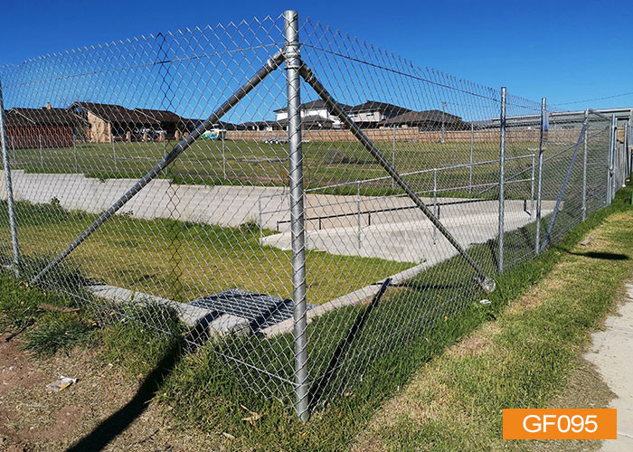 Airport Cyclone Wire 8 Foot Tall Chain Link Fence
