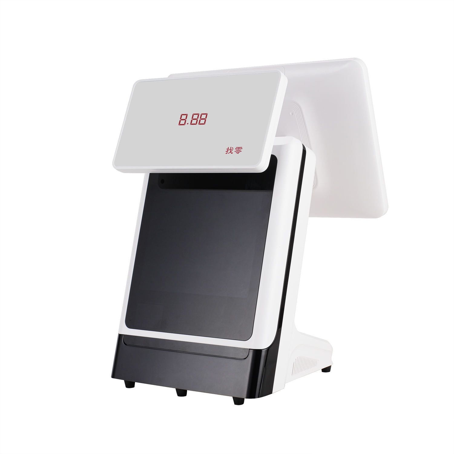 15.6 inch HD Intel Celeron Core i3 i5 Touch Screen All In One Pos System Built-in Printer
