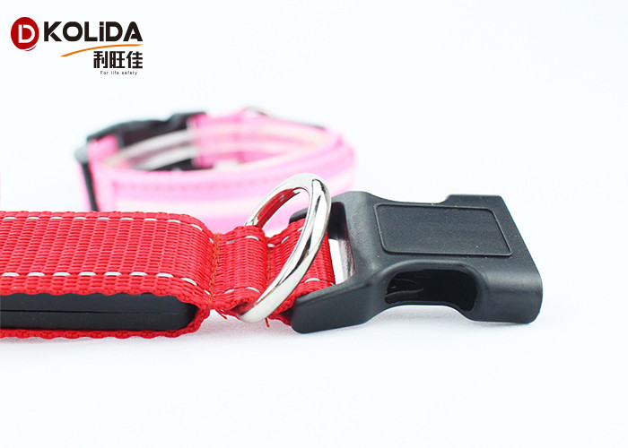Strap Adjustable Puppy LED Dog Collar LED Lights Cat Dog Necklace