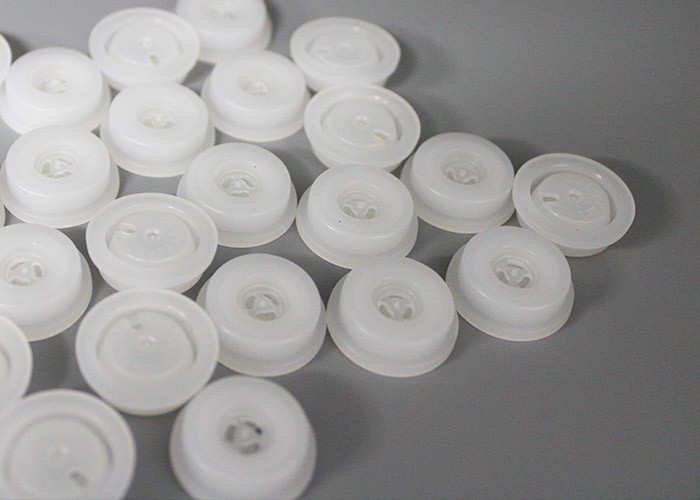Moistureproof Small Plastic One Way Valve For Food And Snack Bag 5.7mm Height