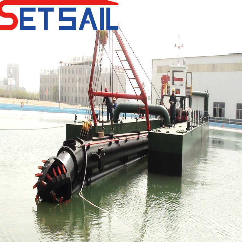 8inch Cummins Engine Hydraulic Cutter Suction Dredger for River Sand