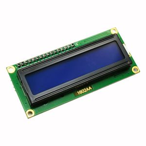 16x2 1602 Character LCD Display Blue 8bit Mpu Parallel 5V Small Alphanumeric