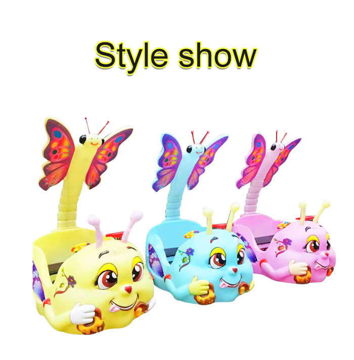 350W Glowing Bee Entertainment Kids Bumper Car Riding Game