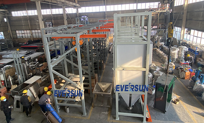 Carbon Steel 1000kg Bulk Bag Unloader FIBC Discharge Station For Seed Fertilizer