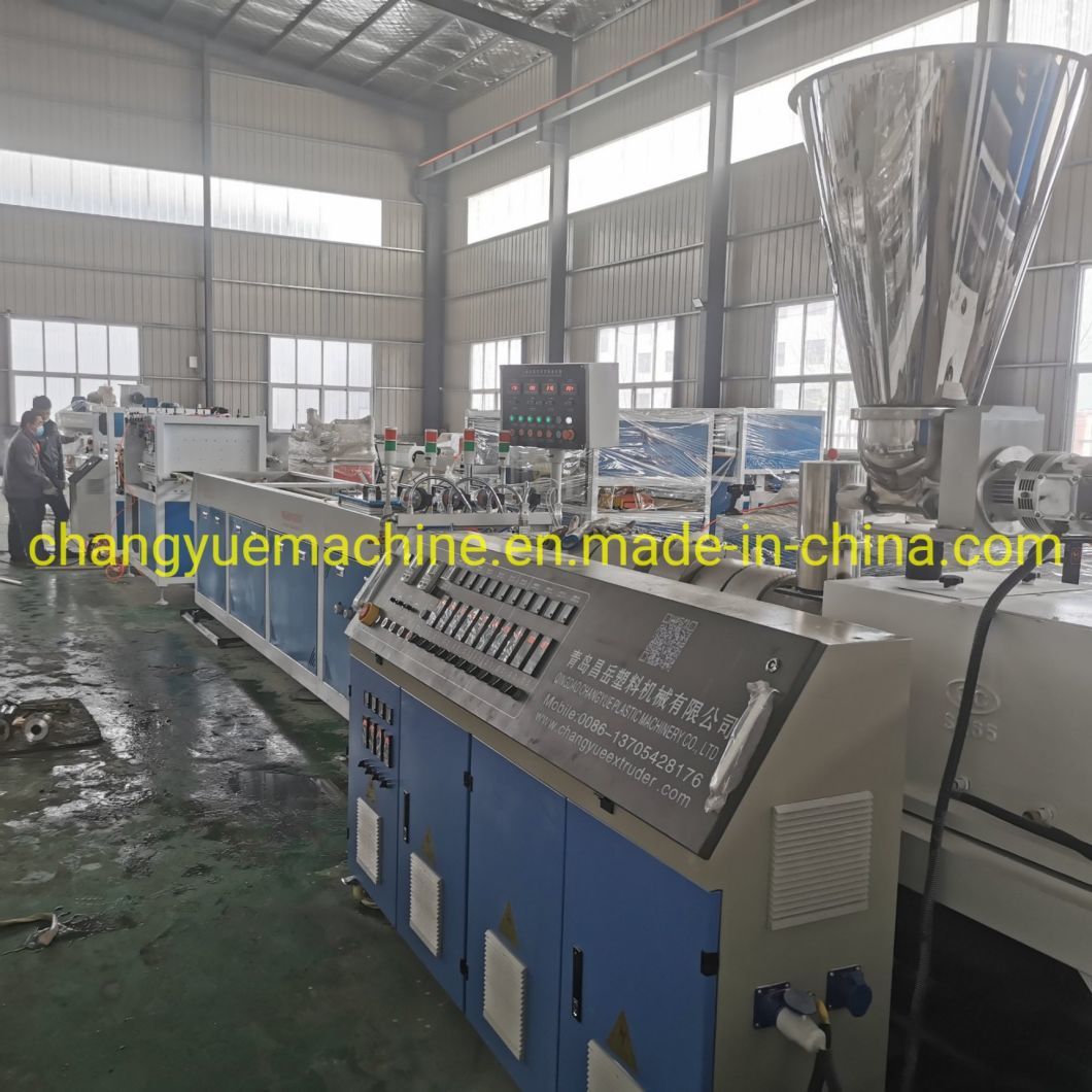 4 Outlet / 4 Cavity PVC CPVC /PE Electricity Conduit Pipe Extrusion Making Machine / PVC Dual Pipe Production Line
