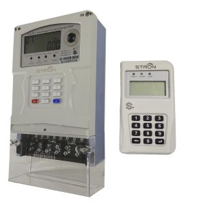China ISO14001 Three Phase 60Hz Smart Prepaid Electricity Meter With CIU on sale