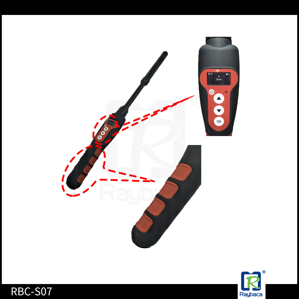 Long Range LF Handheld RFID Reader Stick Cable Free Operation For Horse Pet