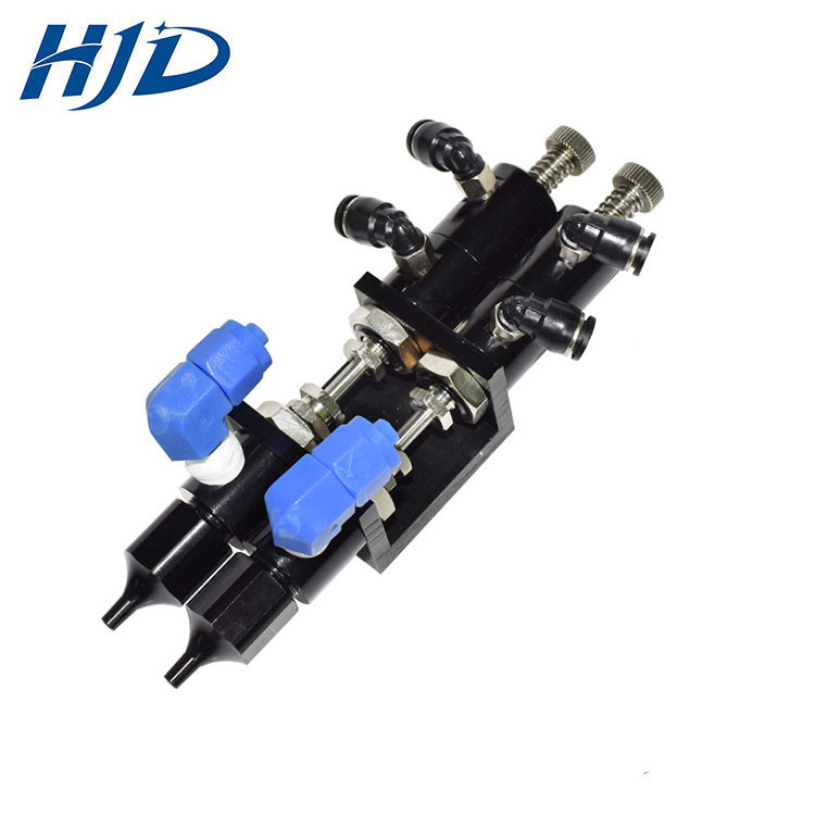 HJD36AB Double Acting Thimble AB glue double fluid dispensing valve