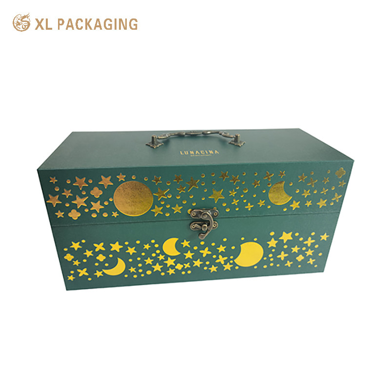 Mid-Autumn Mooncake Gift Box Empty Box High-End Creative Packaging Business Hotel Mooncake Wholesale Luxury Gift Box