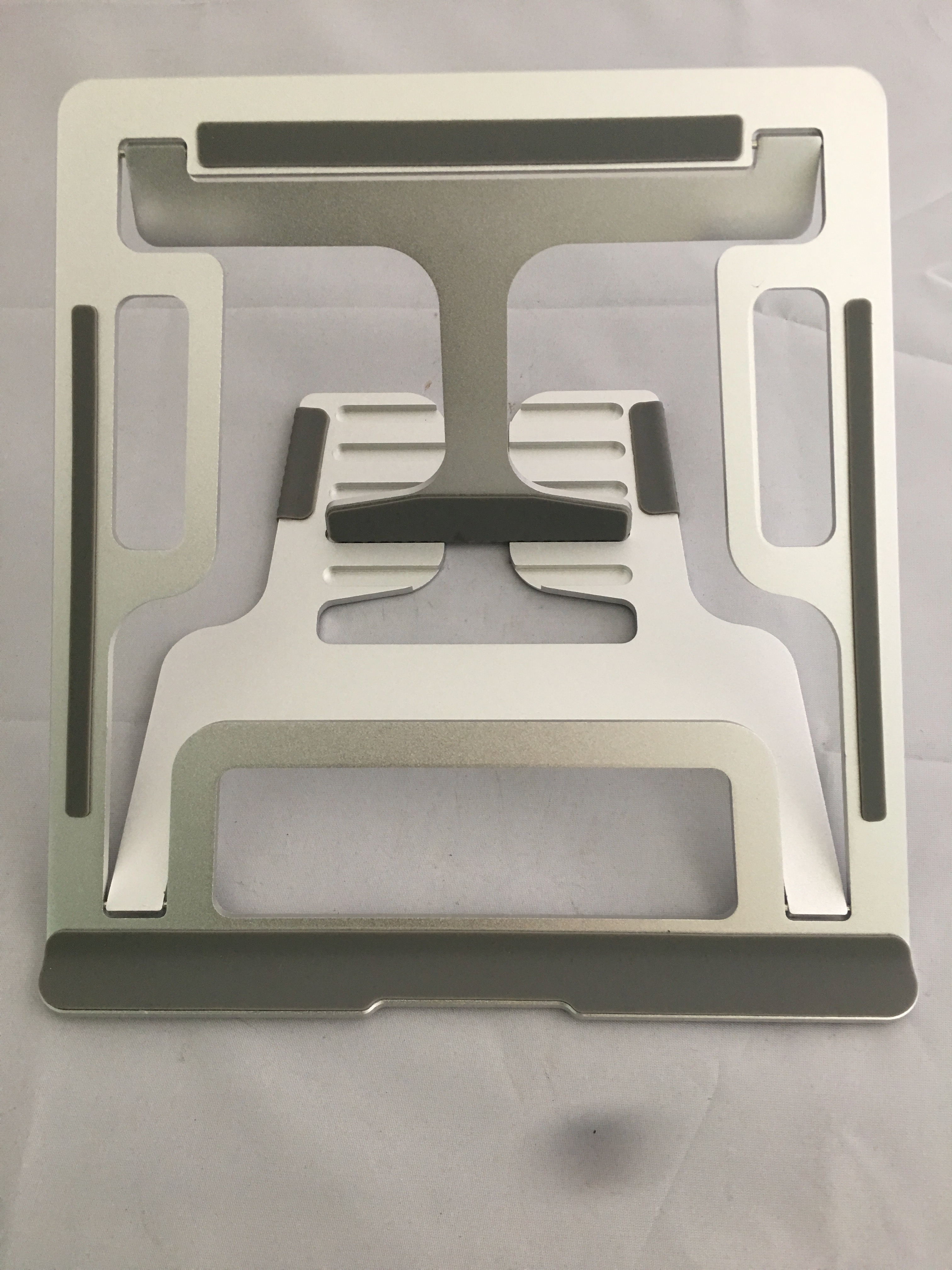 Customized Lightweight 3.5mm Metal Laptop Stand Foldable Aluminum Tablet Stand